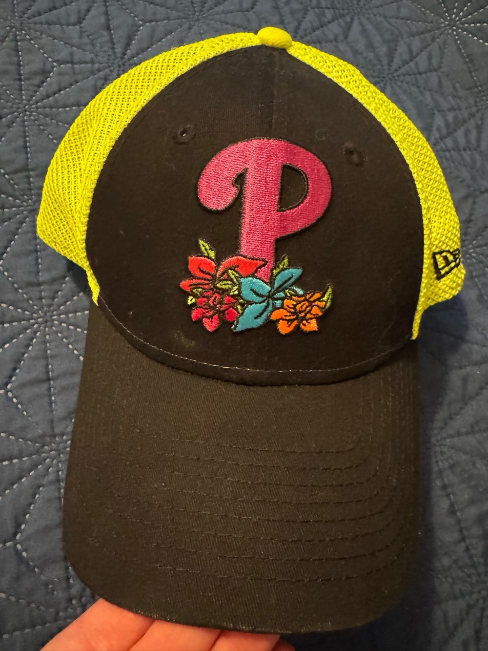Philadelphia Phillies neon Spring Training exclusive hat
